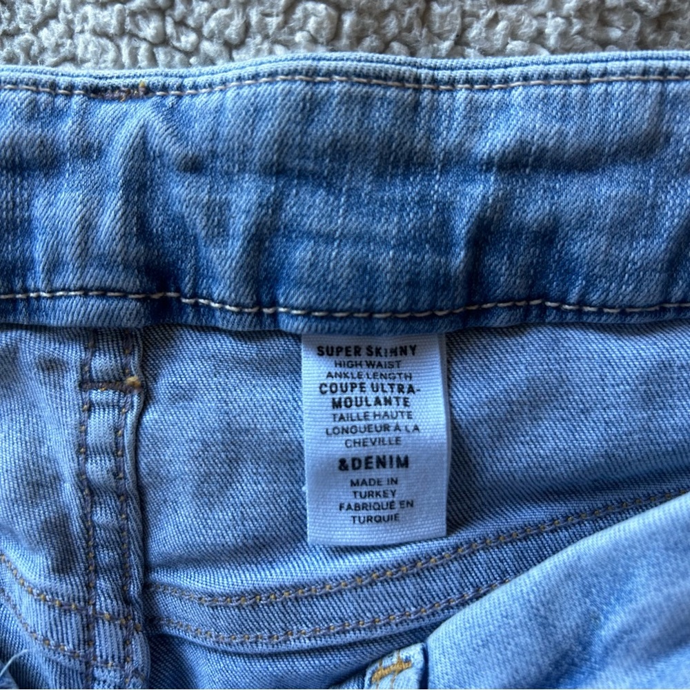 H&M Super Skinny High Waist Ankle Length Women’s Jeans - 28 - Picture 4 of 8